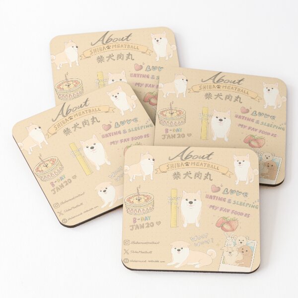 Item preview, About Shiba inu meatball designed and sold by ShibaInuArt.