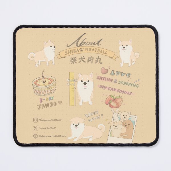 Item preview, About Shiba inu meatball designed and sold by ShibaInuArt.