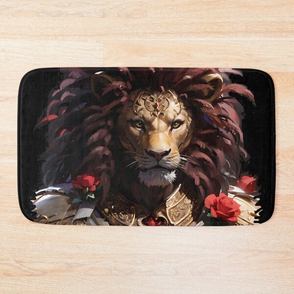 Item preview, Macho Valentine lion AI generated image  designed and sold by Khala.
