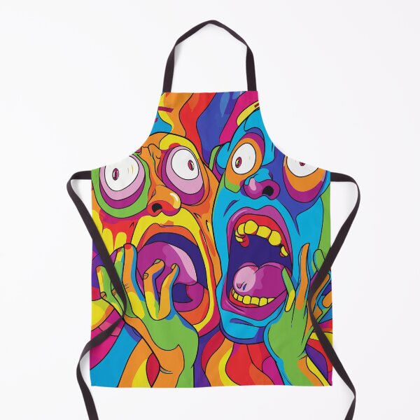 Item preview, Panic Attack - Funny Psychedelic Art designed and sold by sheprint.