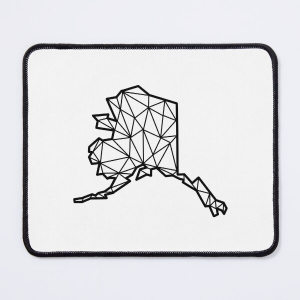 Item preview, Geometric Alaska State Design designed and sold by anne-dromeda.