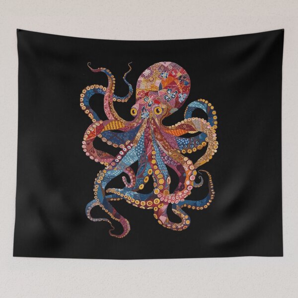 Item preview, Octopus (Quilted Style) designed and sold by VelvetRoom.