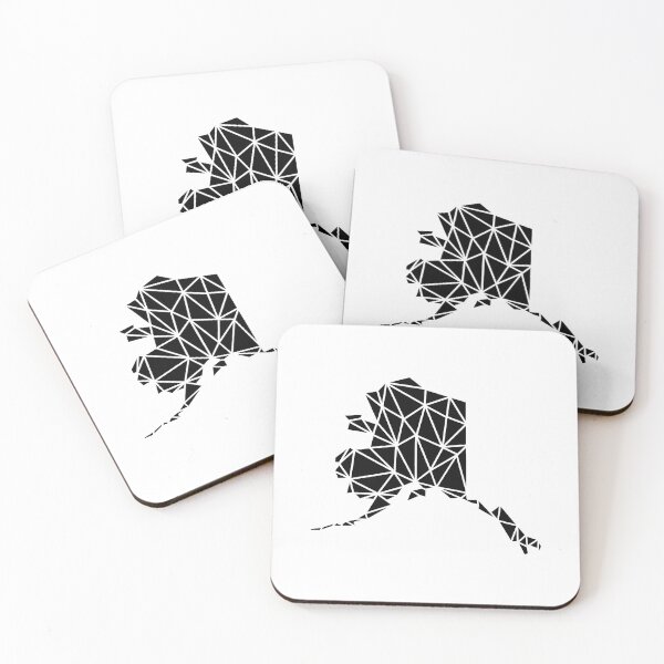 Item preview, Geometric Alaska State Design - Inverted designed and sold by anne-dromeda.