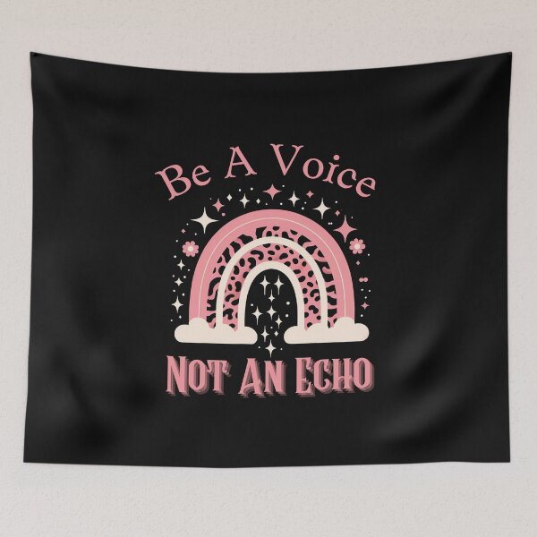 Item preview, Be A Voice Not An Echo  designed and sold by Auchi_Verse.