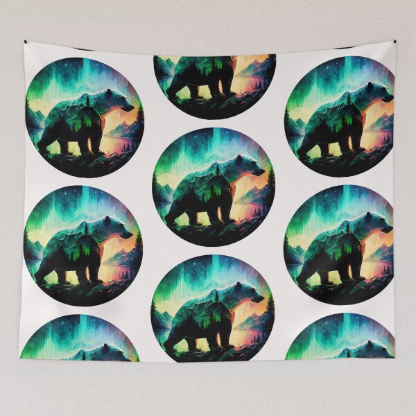 Item preview, Aurora Bear designed and sold by PlanetMarker.