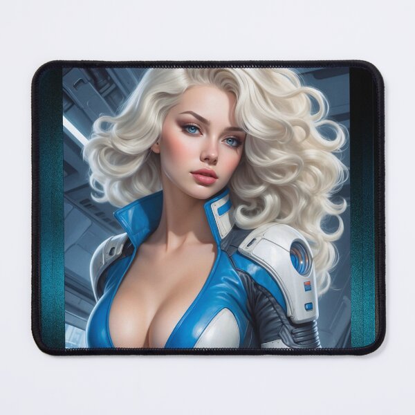Item preview, Oona Salaki Beautiful AI Concept Art Illustration Portrait by Xzendor7 designed and sold by Xzendor7 Digital Art Creations.