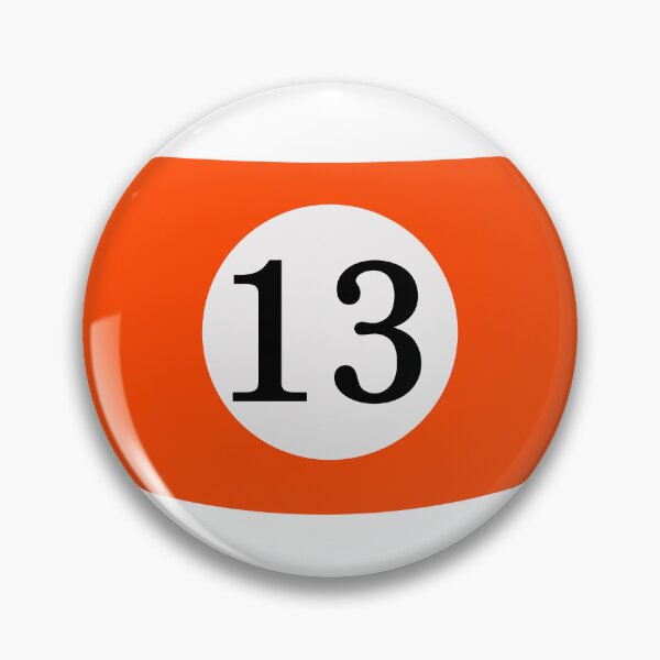 Item preview, Billiard ball designs,no.13,orange,carrot,Line, band designed and sold by cocokara999.