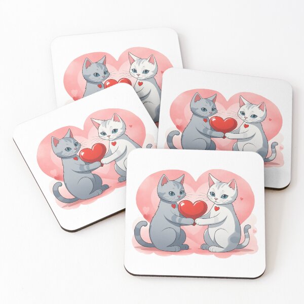 Item preview, Cats in love designed and sold by FanStoreGadgets.