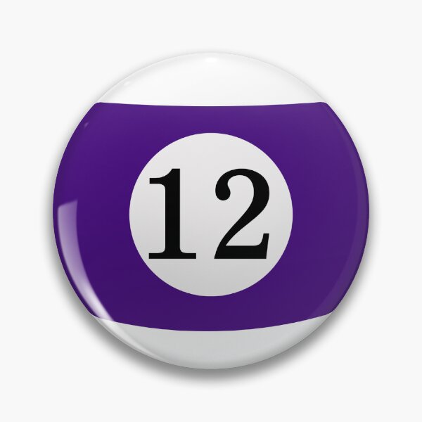 Item preview, Billiard ball designs,no.12,purple,violet,Line, band designed and sold by cocokara999.