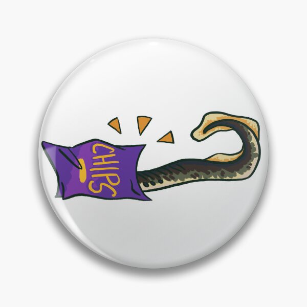 Item preview, Lamprey Eel Eating Chips (3) designed and sold by Scrivvle74.