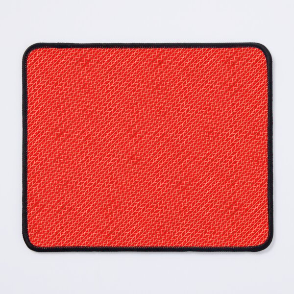 Item preview, Yellow Pyramids & Triangles Red Background Infinite Endless Pattern designed and sold by Alchemy-A-La-G.