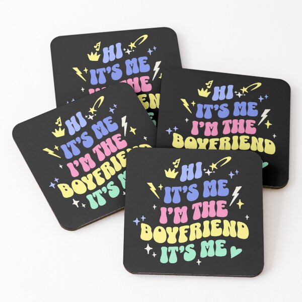 Item preview, Retro Swiftie Couple Pop art Funny Couple I'm The Boyfriend Announcement designed and sold by franzandsabina.