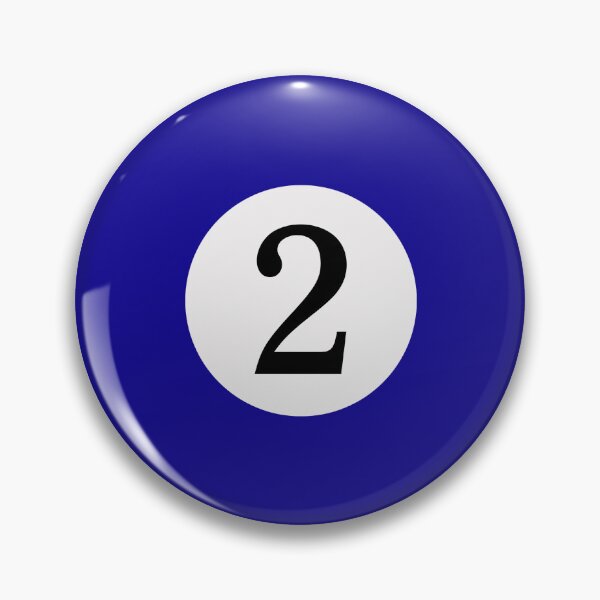 Item preview, Billiard ball designs,no.2,blue,indigo designed and sold by cocokara999.