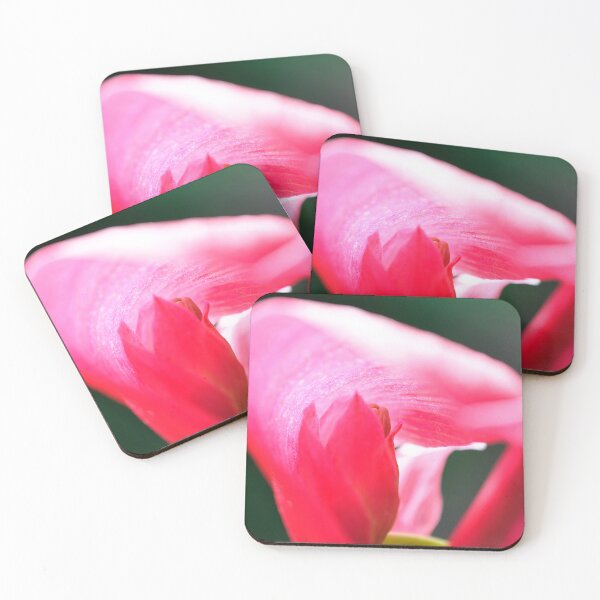 Item preview, Hiding Place in Neon Pink - Botanical Photography - Original Abstract Fine Art designed and sold by SageFolio.
