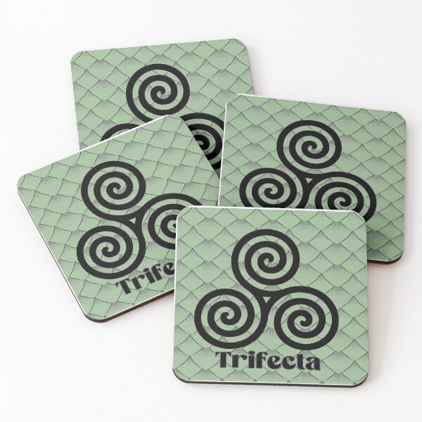 Item preview, TRIFECTA Green designed and sold by  Kink Ink Designs.