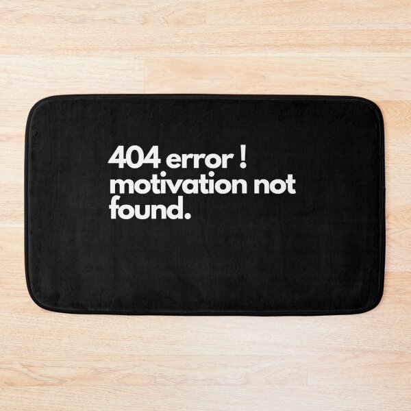 Item preview, Motivation not found  designed and sold by SrumbleArt.
