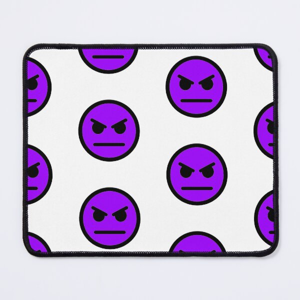 Item preview, Angry Face Purple designed and sold by Andrew Frelas.