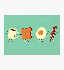 Let's All Go And Have Breakfast Photographic Print