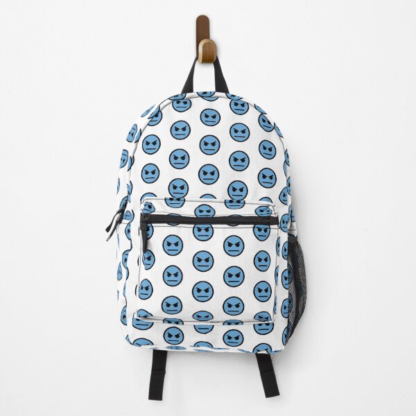 Item preview, Angry Face Light Blue designed and sold by Andrew Frelas.