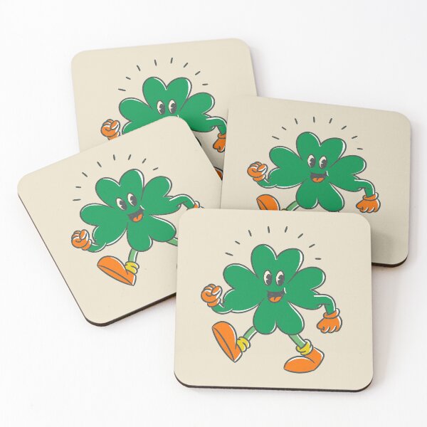 Item preview, St Patricks Day - Let's Get Lucked Up - Luck of the Irish - Lucky Shamrock - Funny Retro Clover designed and sold by DesignByLeo.