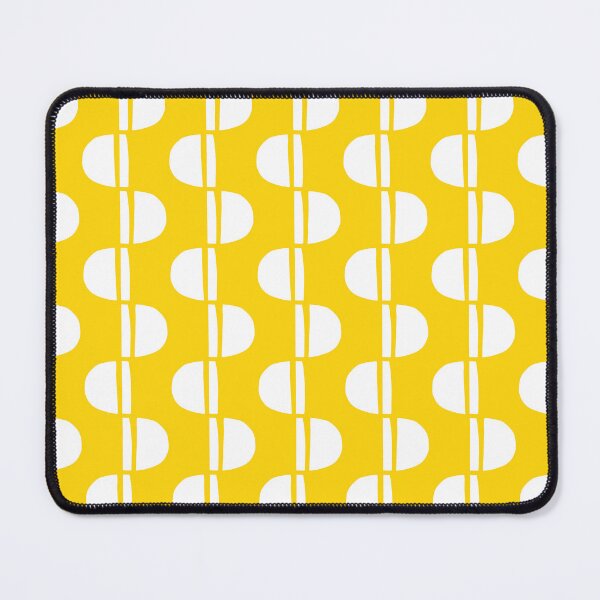 Item preview, Mid Century Modern Geometric Pattern Mid Mod Yellow designed and sold by tonymagnerart.