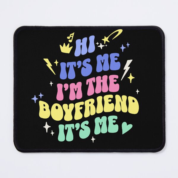 Item preview, Retro Swiftie Couple Pop art Funny Couple I'm The Boyfriend Announcement designed and sold by franzandsabina.