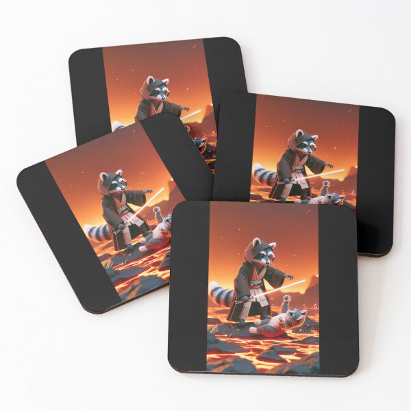 Item preview, Sith Racoon, Rakan Darkclaw, Wrecks Kitty in Lava Fight designed and sold by Appsmiths.