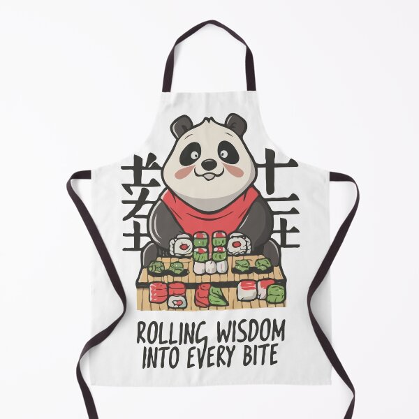 Item preview, Zen Sushi Wisdom: Panda's Culinary Journey designed and sold by LoFi-OG.