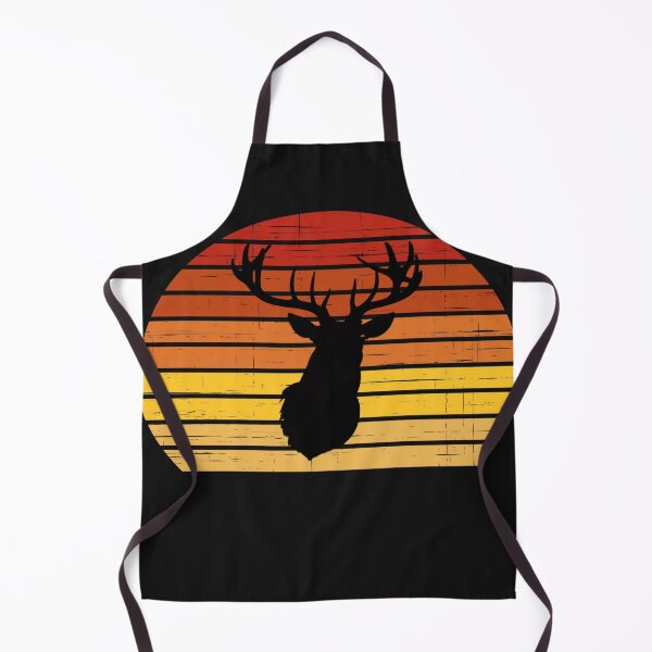 Item preview, Retro Sunsets and Deer Antlers - PanfurWare LLC designed and sold by PanfurWare-LLC.