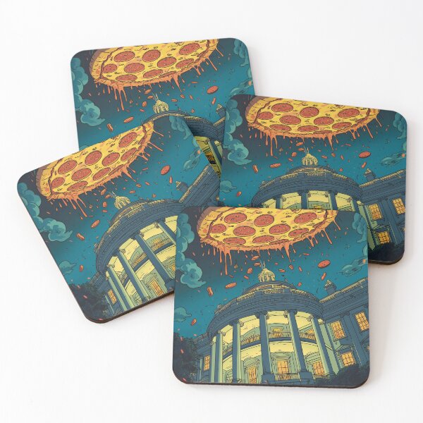 Item preview, Pizza Attacks! designed and sold by Leevie.