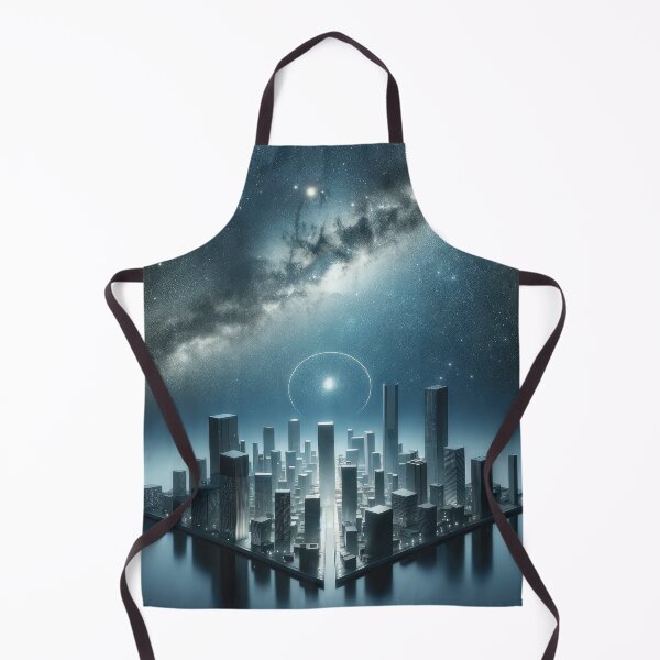 Item preview, Futuristic Harmony Between City and Cosmos designed and sold by SunkenCost.