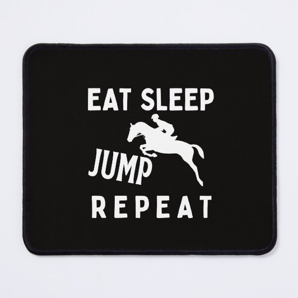Item preview, Eat Sleep Jump Repeat designed and sold by SarcastiCrafts.