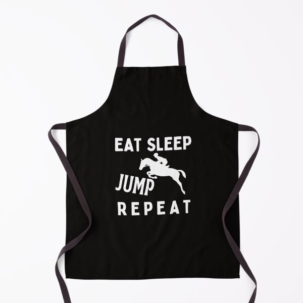 Item preview, Eat Sleep Jump Repeat  designed and sold by SarcastiCrafts.
