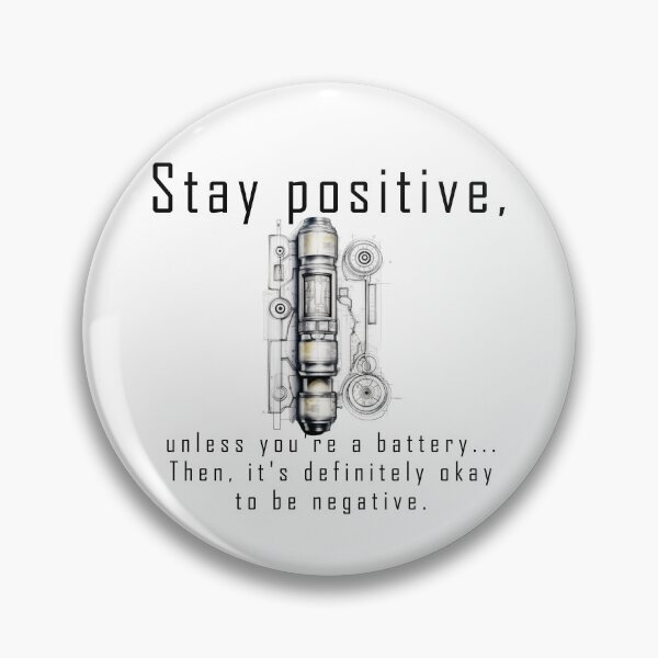 Item preview, Stay Positive. Silly Inspirational Quote. designed and sold by Thehatinthecat.