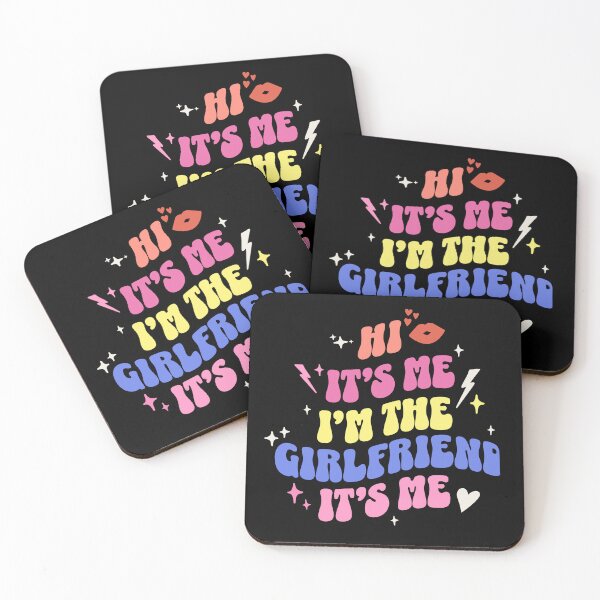 Item preview, Retro Swiftie Couple Pop art Funny Couple I'm The Girlfriend Announcement designed and sold by franzandsabina.