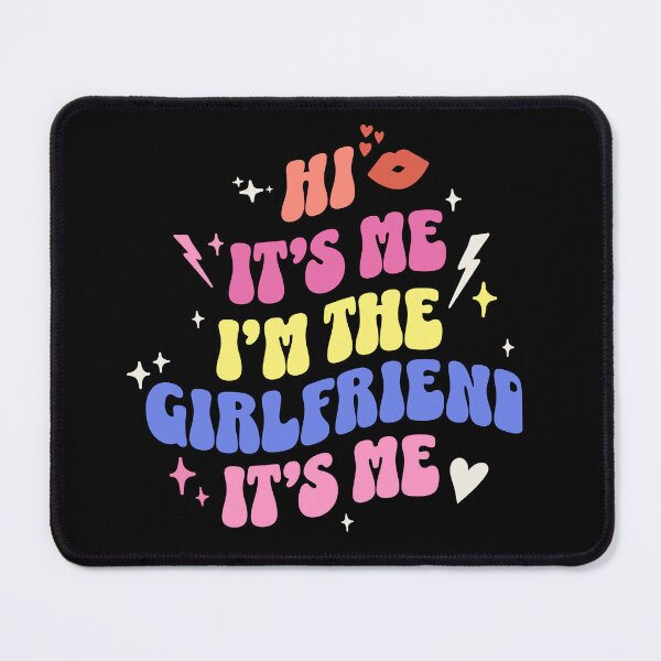 Item preview, Retro Swiftie Couple Pop art Funny Couple I'm The Girlfriend Announcement designed and sold by franzandsabina.