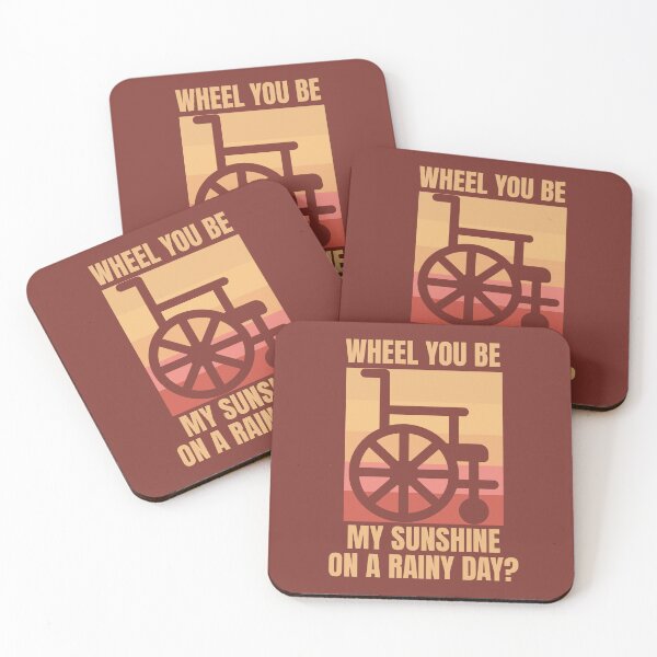 Item preview, Disability community . Wheel you be my sunshine on a rainy day? designed and sold by InspireGlow.