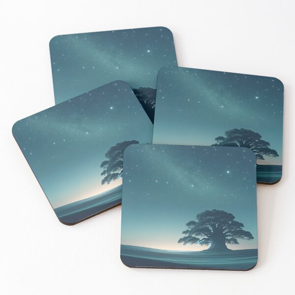 Item preview, Serene Meadow Under Starlit Ancient Solitude designed and sold by SunkenCost.