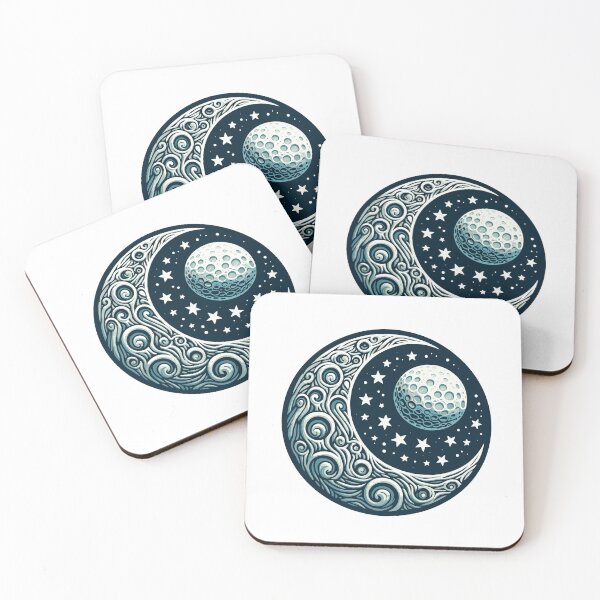 Item preview, Moon and Stars  designed and sold by DinoKate.