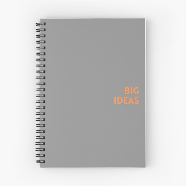 Item preview, Big Ideas Notebook designed and sold by RugbyStickers.