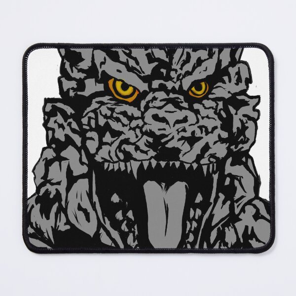 Item preview, Godzilla silhouette grey designed and sold by MorrowMakers.