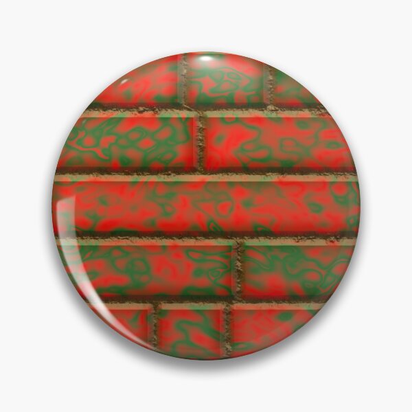 Item preview, 3d Red and Green Glazed Brick Texture designed and sold by TheRulerofEarth.