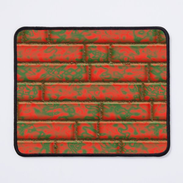 Item preview, 3d Red and Green Glazed Brick Texture designed and sold by TheRulerofEarth.
