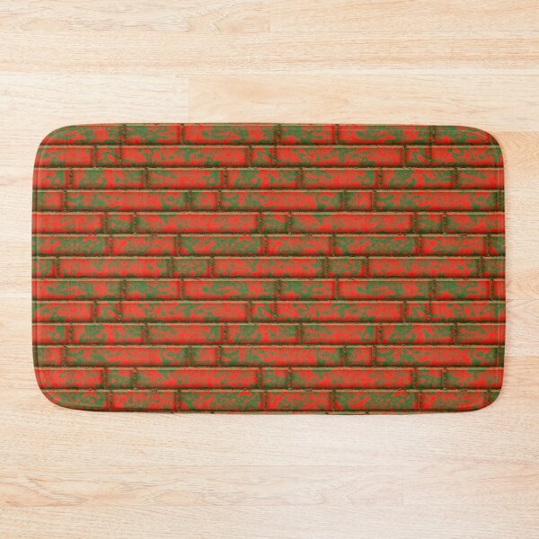 Item preview, 3d Red and Green Glazed Brick Texture designed and sold by TheRulerofEarth.