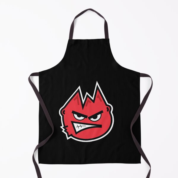 Item preview, Mad fire ball face red flame burning hot icon designed and sold by doseofwin.