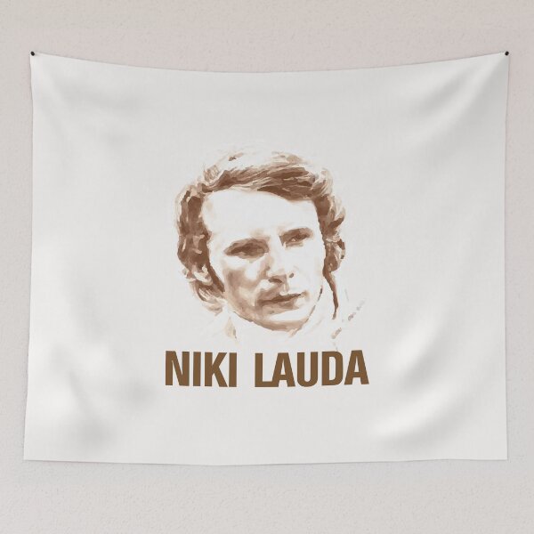 Item preview, Niki Lauda classicTshirt designed and sold by exponentialart.