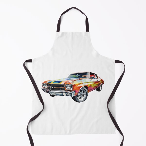 Item preview, 1971 Chevelle SS Classic Car Watercolor Print designed and sold by StefNomadLife.