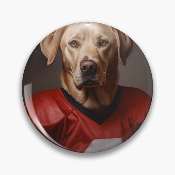 Artikelvorschau, Labrador Retriever-Footballspieler entworfen und verkauft von Samuelsboro.