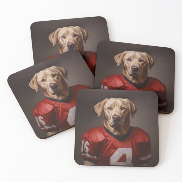 Item preview, Labrador Retriever Football Player designed and sold by Samuelsboro.