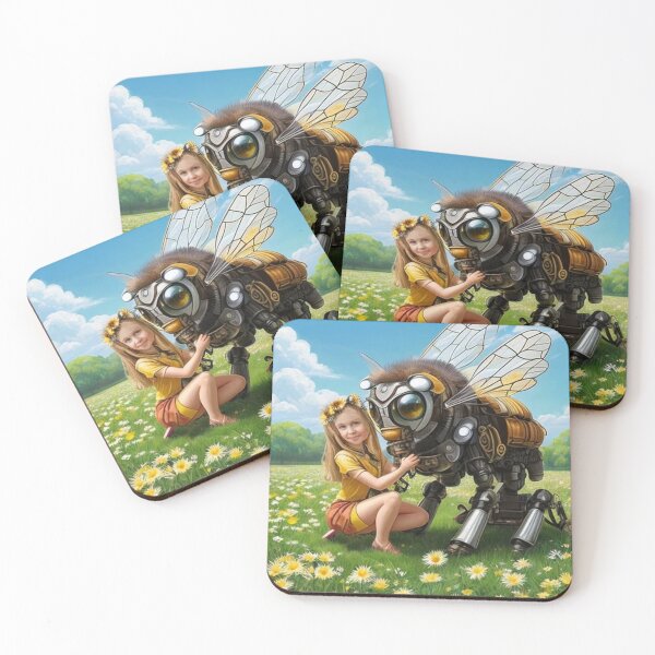 Item preview, Mutant Robot Bee Friend designed and sold by shakespeare1212.